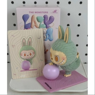 POP MART x Labubu The Monsters Lazy Yoga Series Figure Sealed Bag