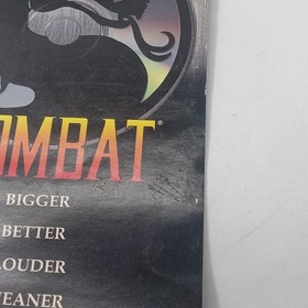 Mortal Kombat Sega CD Case Artwork And Manual Only No Game Disc