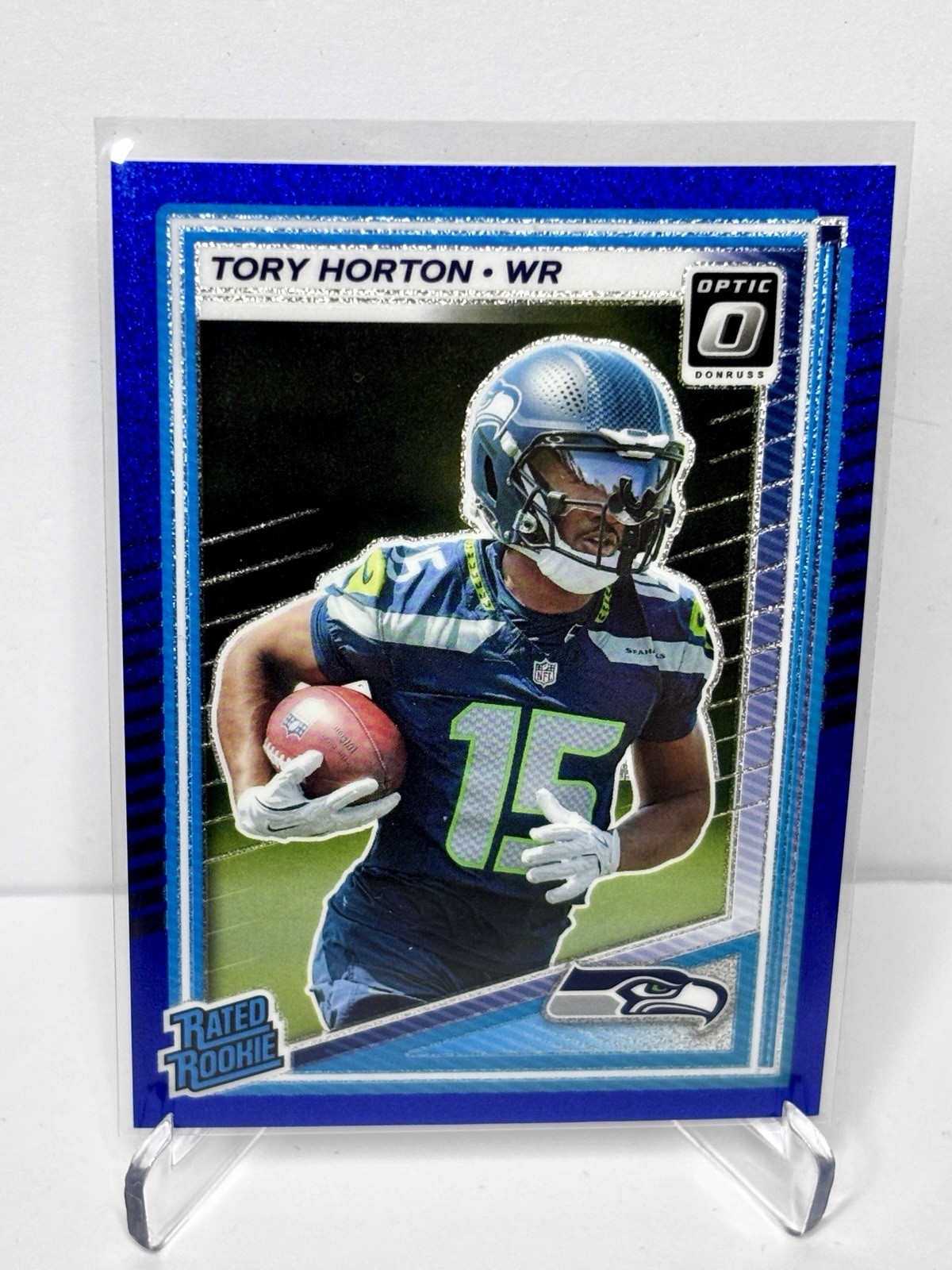 Panini Donruss Optic 2025 Tory Horton Blue Glitter #295 Seahawks
