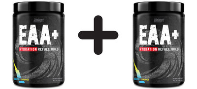 2 x Nutrex EAA + Hydration, Blueberry Lemonade - 390g (83,27 EUR/kg)