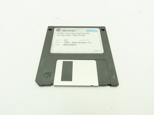 Allen Bradley 99624803 Utilities Software Floppy Disk 1784-PCMK