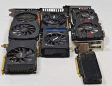 Lot of 6 Graphics Cards - Not Working, For Parts/Repair