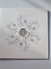 Royal Mint 2024 Sixpence Silver .925 Coin, Uncirculated In Card