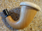 SMS Meerschaum Calabash Pipe – Original Leather Case – Lightly Used Estate Pipe — photo 5