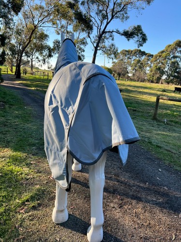 BRAND NEW 600D TURNOUT WINTER RUGS COMBO STYLE,180G POLYFILLING (Light Blue) - Picture 2 of 9