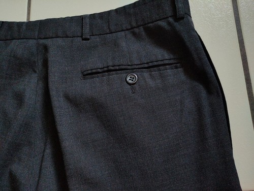 costume gris foncé taille 54 /44 en très bon état In Extenso - Imagen 15 de 16