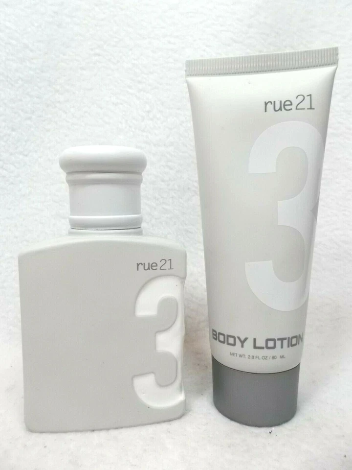 Rue 21 rue21 3 eau de Cologne Fragrance Spray + body lotion 2 Pc set lot NEW - Image 2 of 3