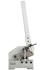 Cesoia a leva trancia mano da banco per lamiera tondini ferro alluminio metallo