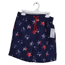 Tommy Bahama Boys Blue Swim Short Stars with Liner Kids XL 14 -NWT