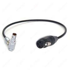 ARRI ALEXA MINI LF Camera Audio Line,XLR 3Pin To New 6Pin Male Plug Audio Cable