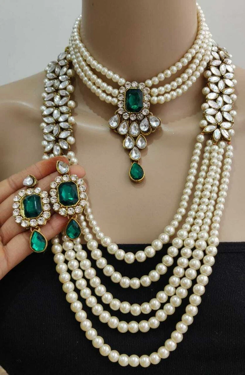 Green pearl deals set designs