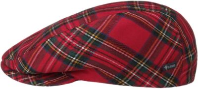 Lipodo Tartan Check Flat Cap Women/Men | Made in Select Size, Color 