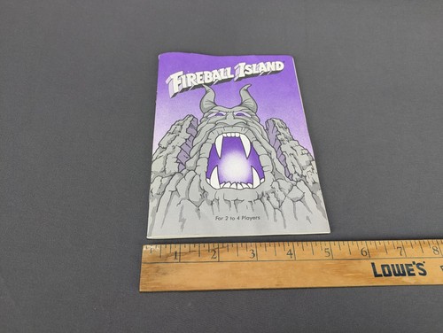 Fireball Island Brettspiel Vintage 1986 Anleitung nur Regelbuch - Bild 4 von 4