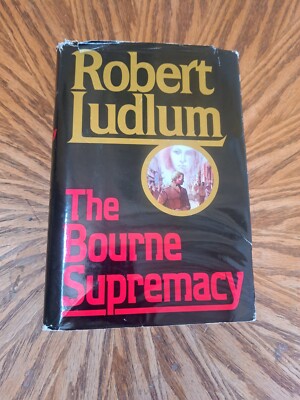 THE BOURNE ULTIMATUM Book By Robert Ludlum 1990 First Edition Bourne Supremacy 