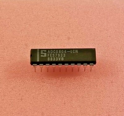 SIGNETRICS #ADC0804-1CN CMOS 8-Bit Analog to Digital A/D Converter 20 ...