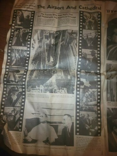 BOSTON TRAVELER NEWSPAPER OCT. 5, 1965 POPE'S VISIT SOUVENIR EDITION, Good - Bild 3 von 4