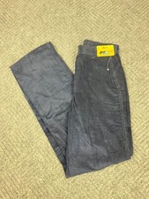 Vintage 70s Levis Corduroy Pants Womens Size 28x33 Dark Blue NOS