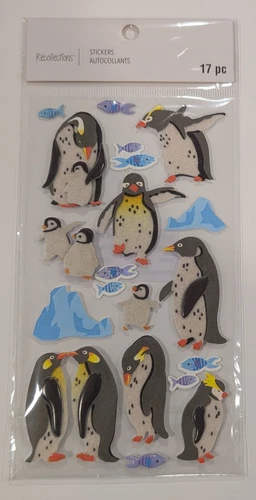 Penguins Penguin Themed Scrapbooking Stickers By Recollections