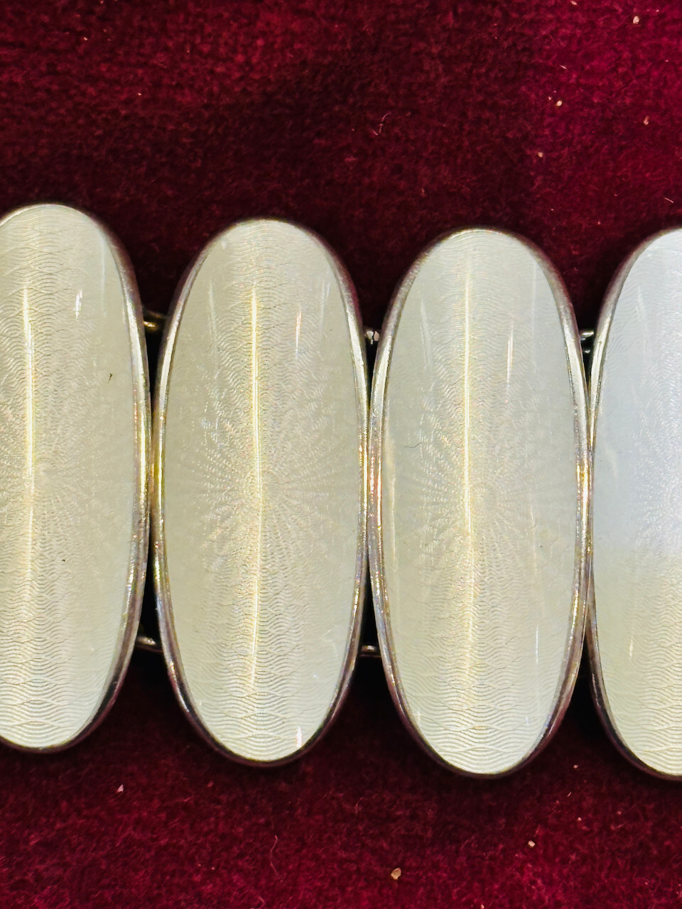 Sterling solid silver enamel David Andersen guill… - image 15