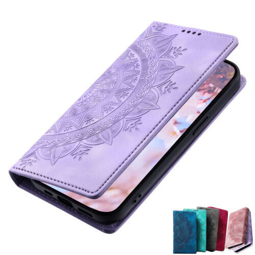 Flip Leather Phone Case For Motorola MOTO G PLAY 2023 G84 Magnetic Wallet Cover - Photo 1/18
