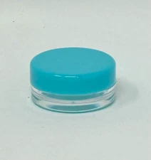 * BEAUTICOM * ROUND CLEAR JARS WITH LIDS ' 200 PCS ' 3G -- PERCT FOR SAMPLES