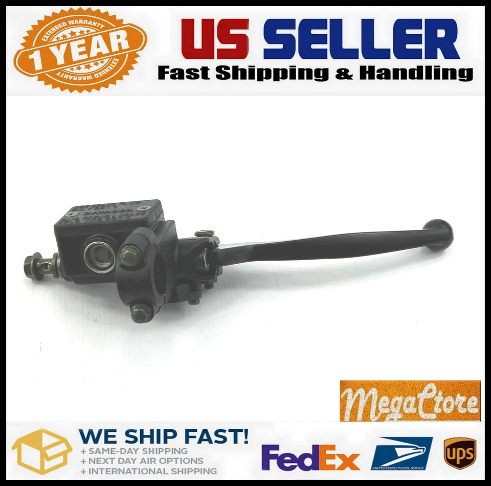 Cilindro maestro de freno y embrague HONDA TRX ATC FL TRX250 TRX300 TRX400 TRX450 NEGRO Foto 2 de 4