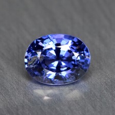 0.61Ct Oval, Shimmering Transparent Gemstone Unheated Cobalt Blue Spinel