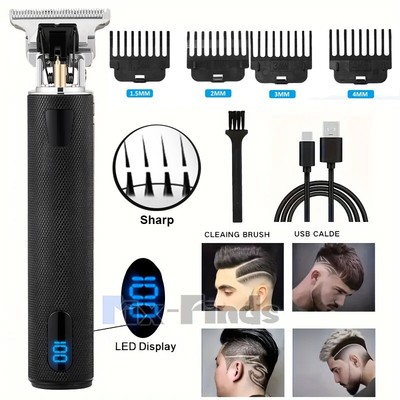 Maquina De Cortar Cabello Para Afeitar Recortadora Recortar Pelo Corte Barba New