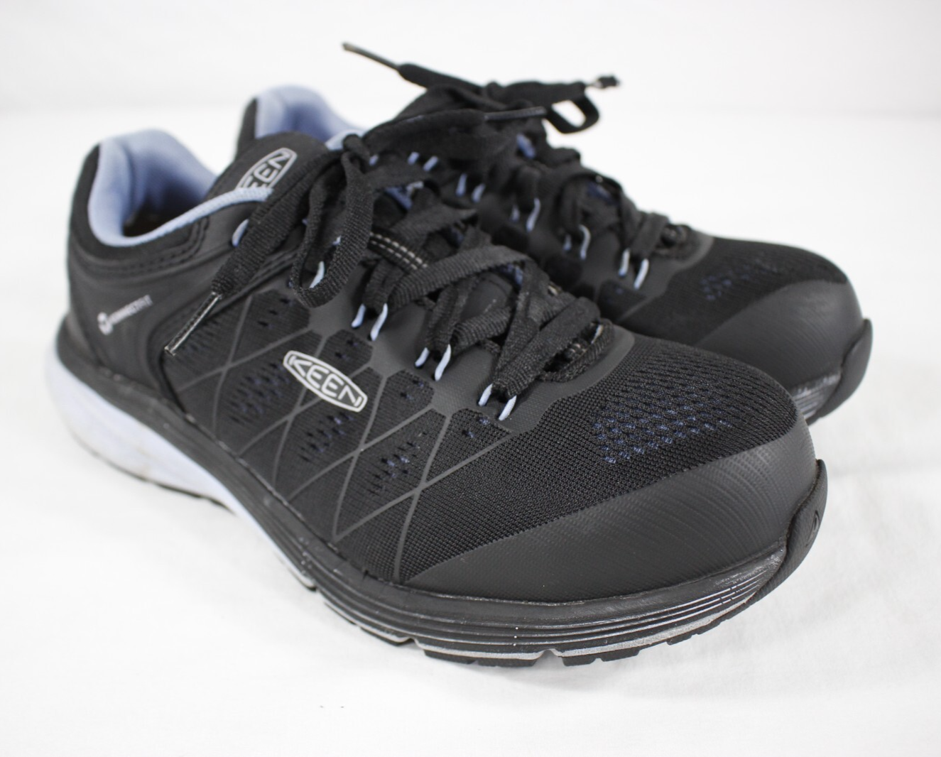 Scarpe Keen Utility Donna 8.5 Vista Energy EH Sicurezza Punta Carbonio Nero Lavanda