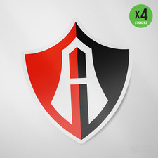 Club Atlas Mexico 4 Pack Sticker Vinyl Decal Calcomania Guadalajara Rojinegros