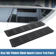 Rear Side Window Blinds Quarter Louver Vent Cover for 2003-23 Lexus GX460 GX470