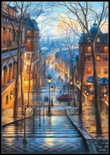 Spring Morning - Chart Counted Cross Stitch Patterns Needlework DIY DMC Color