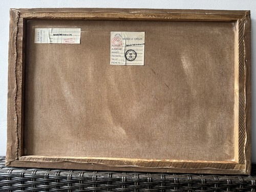 SALVADOR DALÍ OIL ON CANVAS SIGNED AND SEALED MEASURES 40CM X 60CM - Picture 5 of 6