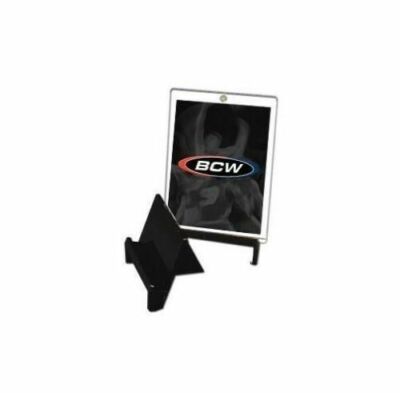 NEW (5 Count) BCW Brand Baseball Card Stand Holder Display-Black 