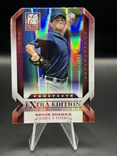 Kevin Ziomek 137 2013 Elite Extra Edition Red Die Cut #073/200 Detroit Tigers