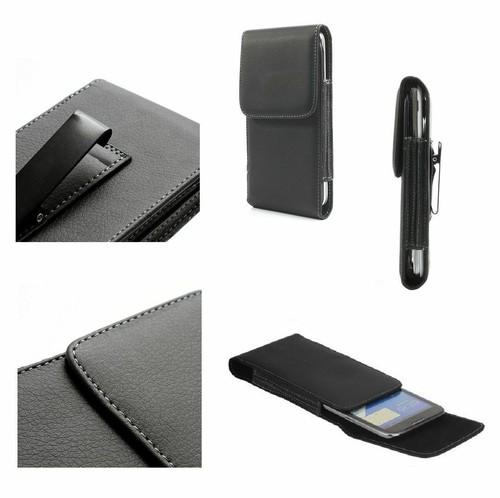 For Sharp Sh 02g Disney Mobile Sh 02g Case Metal Belt Clip Synthetic Leather Ebay