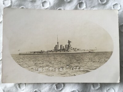 ''HMS Tiger 1924'' - Royal Navy Battlecruiser - unbenutzte RP Postkarte