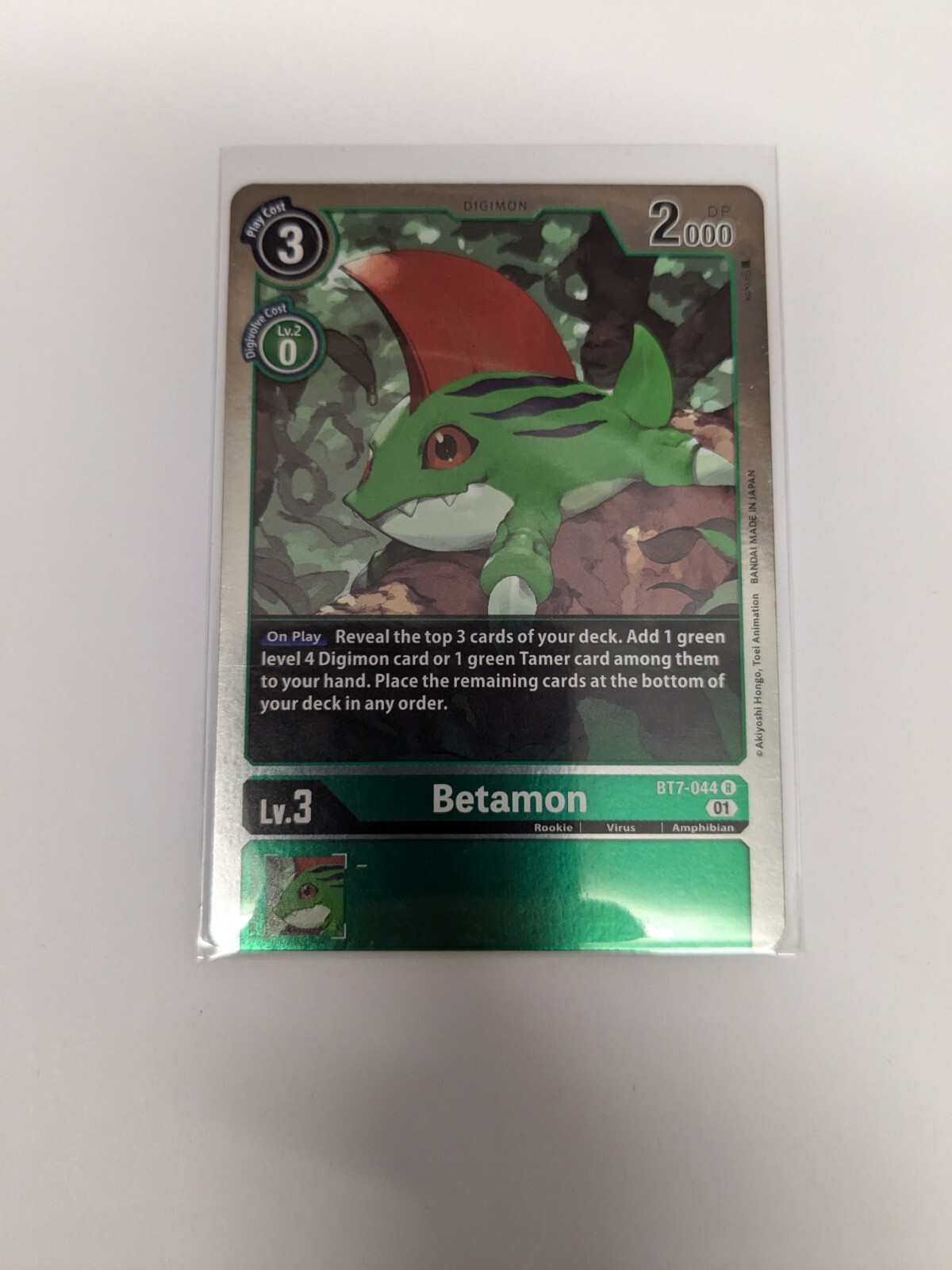 BT7-044 Betamon Rare NM/M Digimon Card Next Adventure