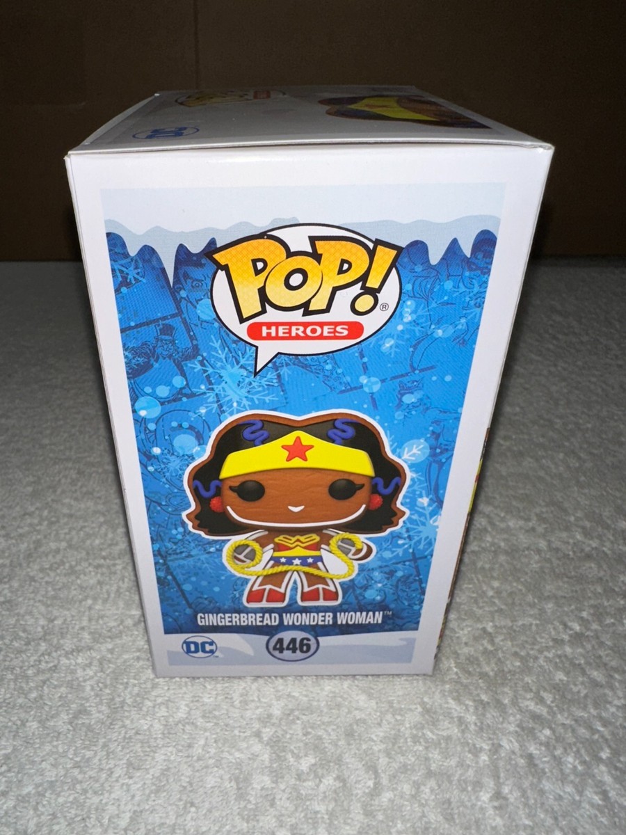 FUNKO POP GINGERBREAD WONDERWOMAN #446 DC SUPER HEROES **NEW** | eBay
