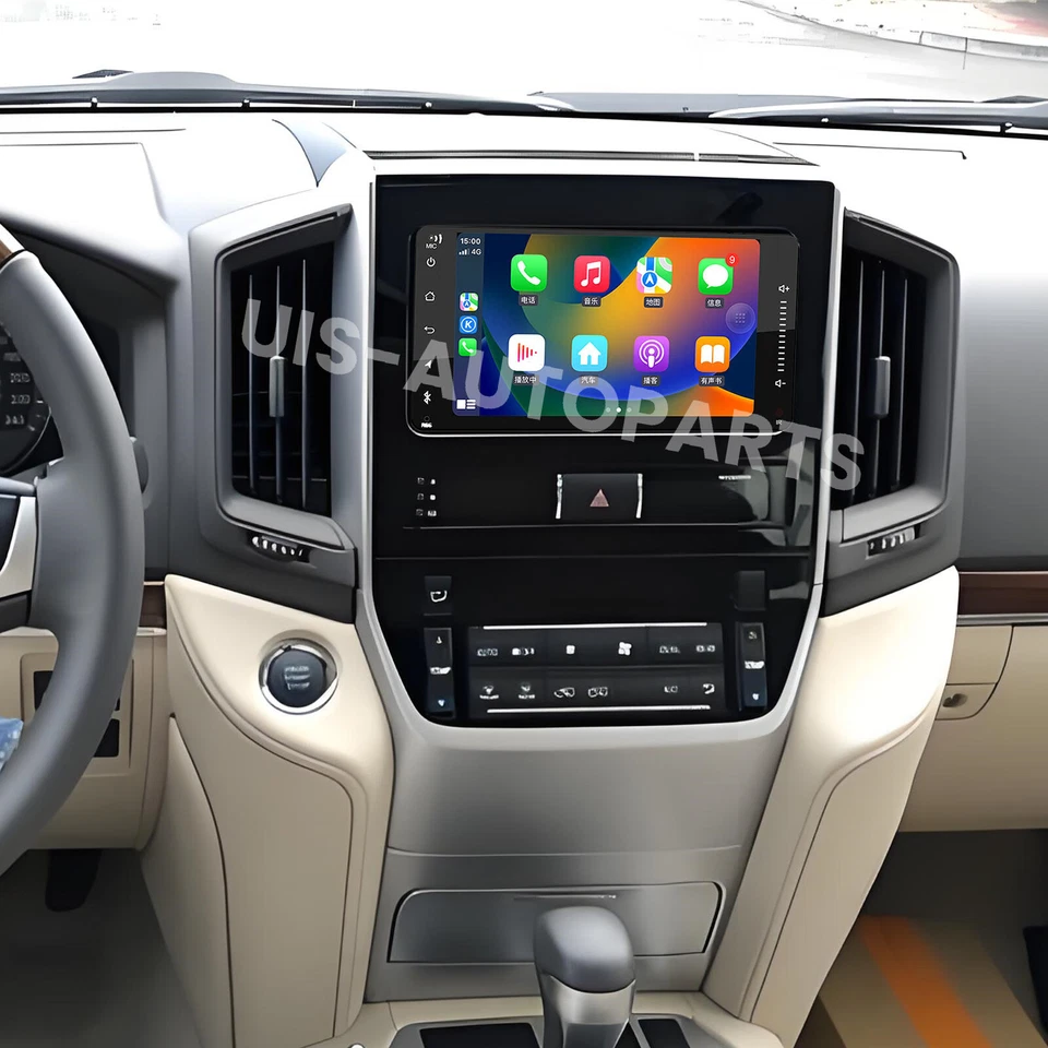 For Toyota Land Cruiser 2016-2021 Android 13 Apple CarPlay Car Radio Stereo GPS - Image 4 of 4