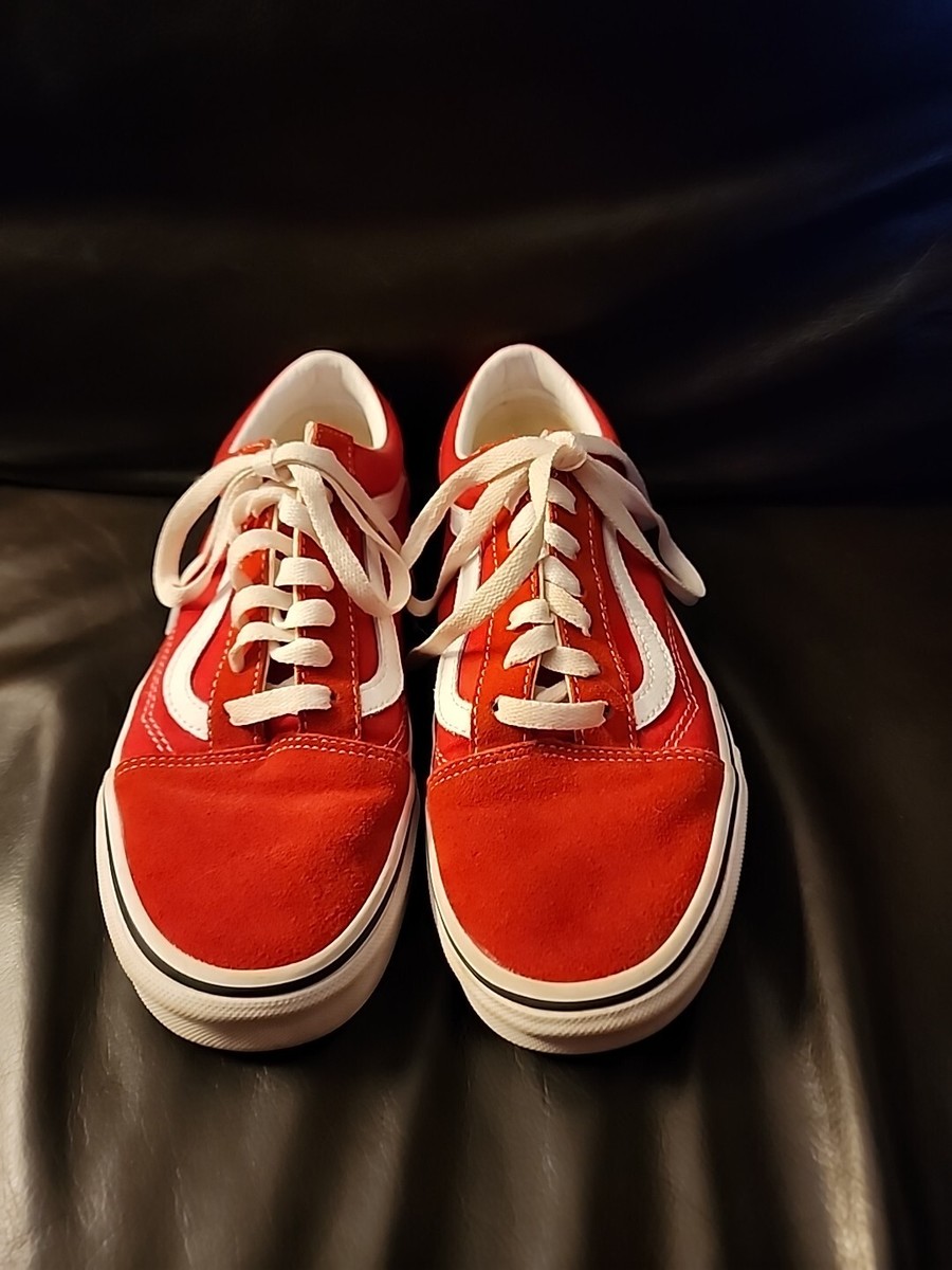 Vans Unisex Red Sneakers Size Women