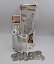 Salton Electric Cookie Press CKM25- Complete