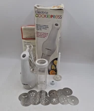Salton Electric Cookie Press CKM25- Complete