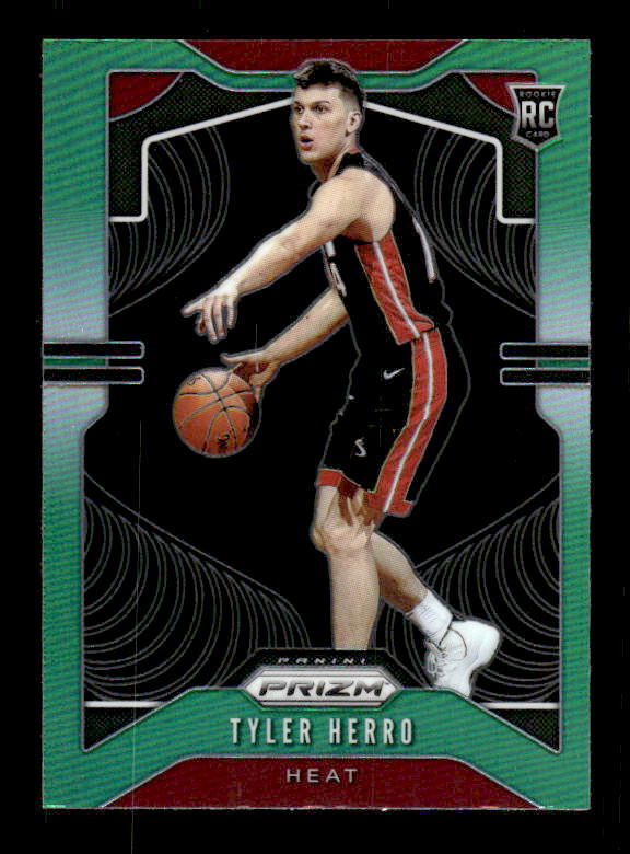 2019-20 Panini Prizm #259 Tyler Herro Prizms Green
