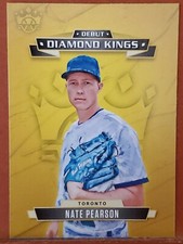 2021 Diamond Kings Debut Diamond Kings Nate Pearson BLUE JAYS 