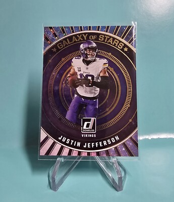 2024 Panini Donruss Justin Jefferson Galaxy of Stars SSP #GOS-JJE Vikings
