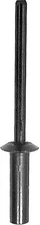 Closed End Rivet 3/16 Diameter 3/8-1/2 Grip Alum. Blk.