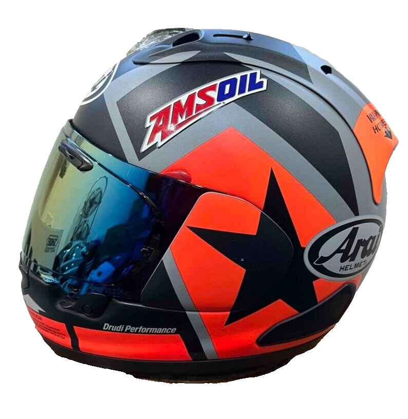 See Description] Arai RX-7X / Corsair-X Maverick Full Face Helmet