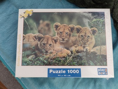 Golden Quality Puzzle Löwen 1000 Teile