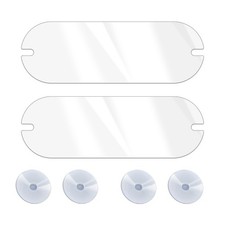 SHMZK 2PCS EZ Pass Holder, Transponder Ezpass Holder with Strong Suction